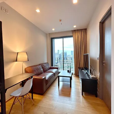 1Br Luxury Condo 50M To Thonglor Bts Station